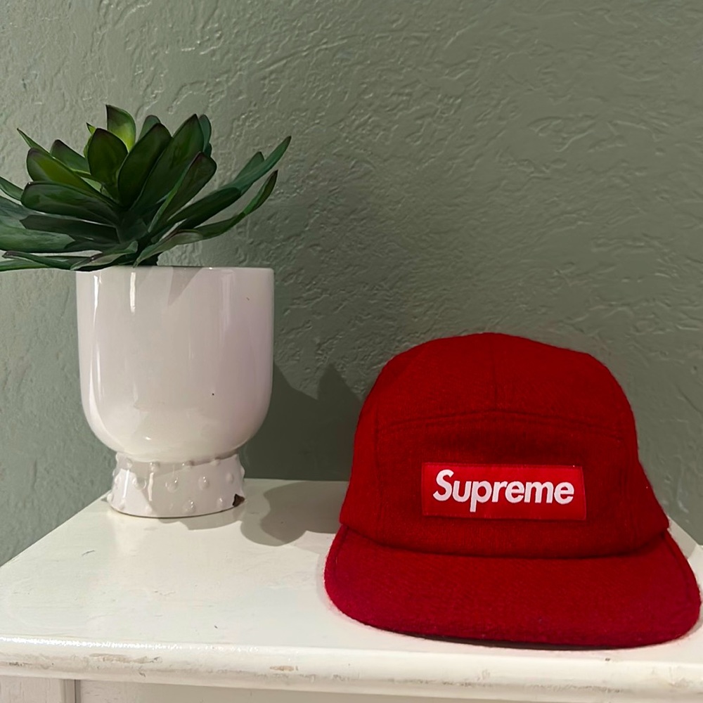 Supreme Featherweight Wool Camp Cap